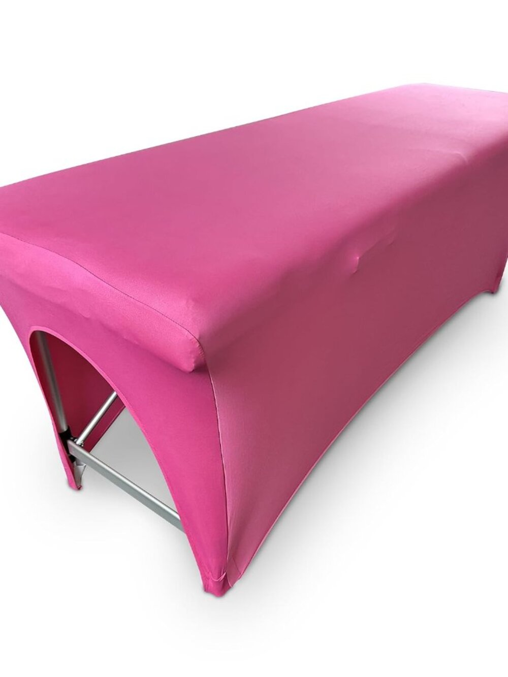 Massage Table Cover, 6 ft Stretch Lash Bed Cover, Pink